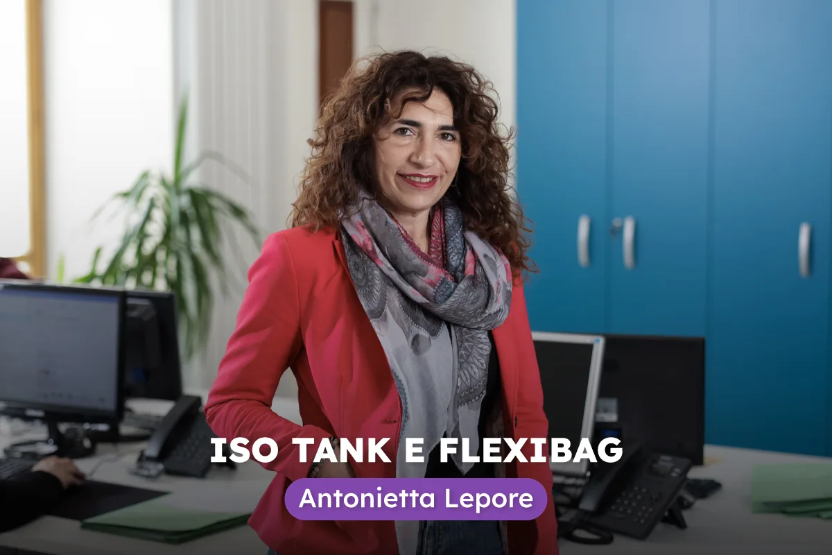 ISO tank e Flexibag. Parla l’esperta: l’intervista ad Antonietta Lepore